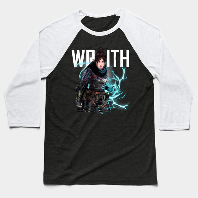 Apex Legends - Wraith Middle T-Shirt T-Shirt Baseball T-Shirt by trino21